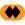 Orange rounded badge containing two black diamond shapes facing each other.